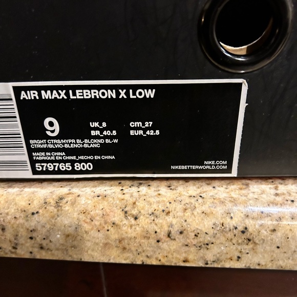 Airmax Lebron X Low - Picture 4 of 5